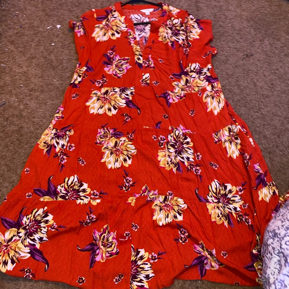 Orange Dress